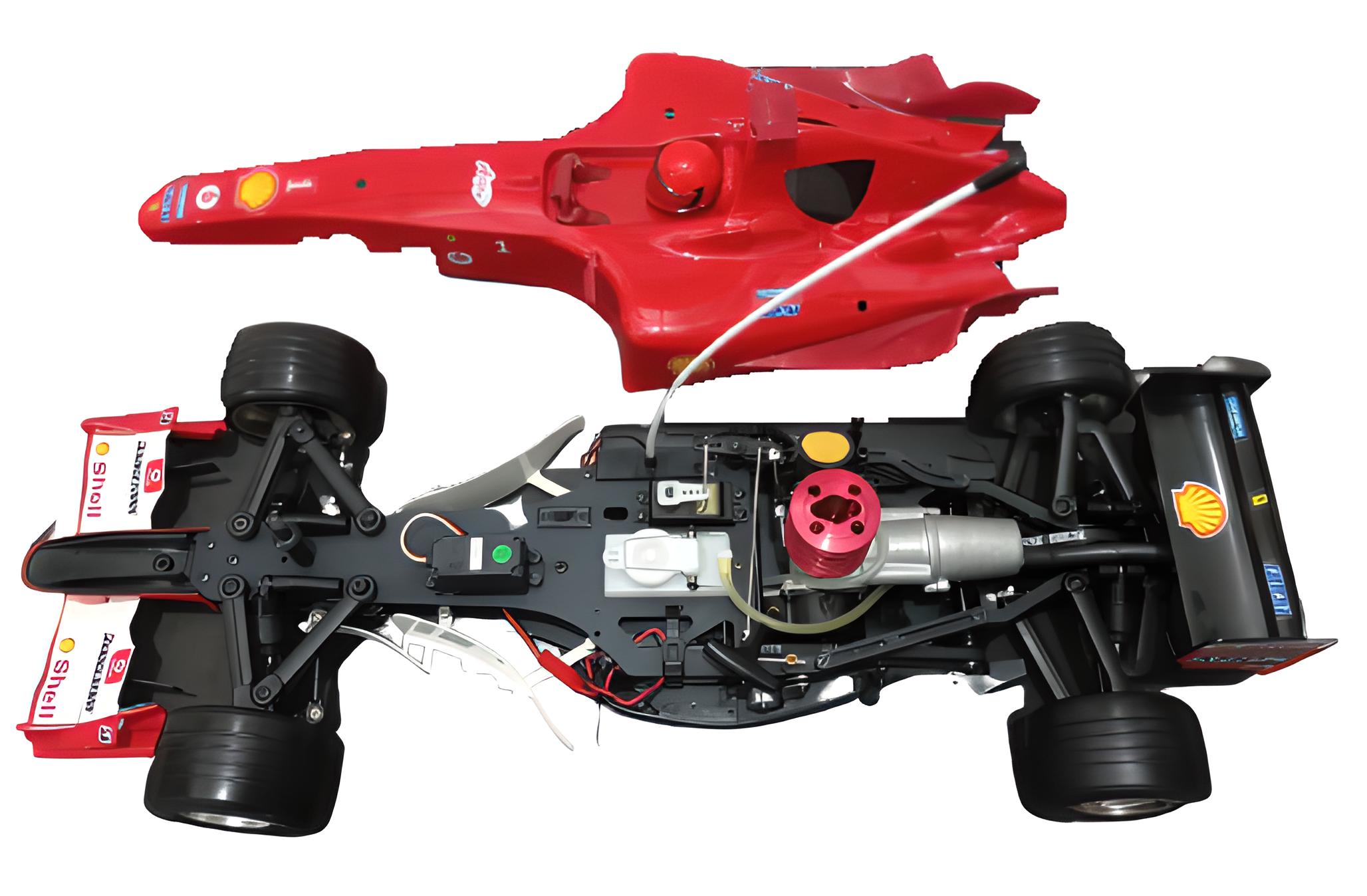 AUTOMODELO NOVO NITRO 1/8 FERRARI F1 2004 KYOSHO KYO F2004